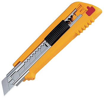 BATO Olfa kniv brytblad 18mm. PL-1 - 6 st/förpackning