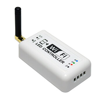 RGB/SINGLE COLOR WIFI CONTROLLER DC7.5-24V 12A