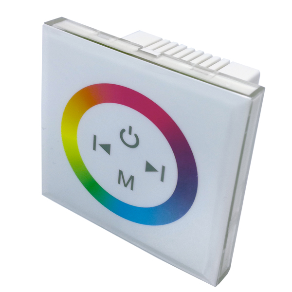 RGB SENSOR DIMMER WALL MOUNTED BLACK/Vit