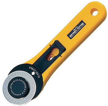 BATO Olfa kniv rullskär 45mm. RTY-2/G - 6 st/förpackning