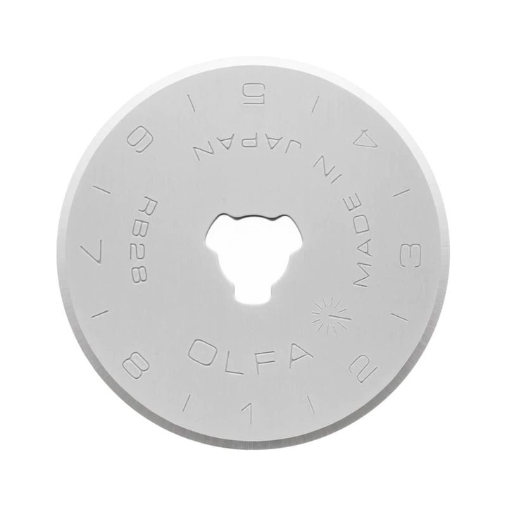 Olfa knivblad RB28 - 28mm diameter 2 st/förpackning