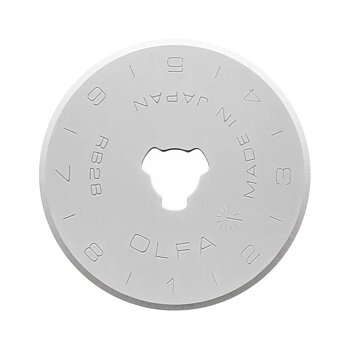 Olfa knivblad RB28 - 28mm diameter 2 st/förpackning