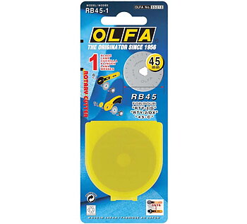 BATO Olfa knivblad rulla 45mm. RB45-1 - 6 st/förpackning
