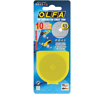 BATO Olfa knivblad rulla 45mm. RB45-10 - 6 st/förpackning