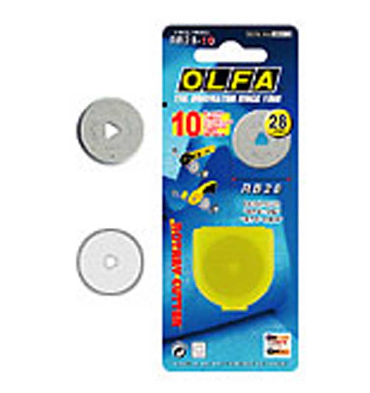 BATO Olfa knivblad rulla 28mm. RB28-10 - 6 st/förpackning