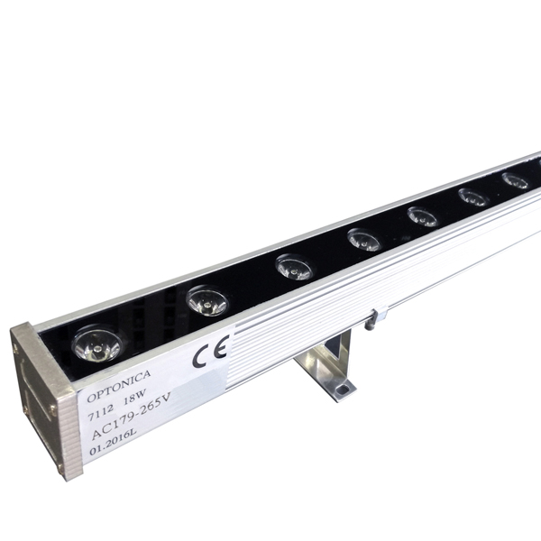 18W/220V LED WALL WASHER 1M för IP65 EPISTAR