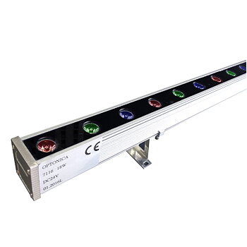 18W/24V LED WALL WASHER RGB 1M för IP65 EPISTAR