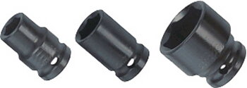 BATO Krafthylsa kort 1 1/2 tum x 75mm. 6kt.