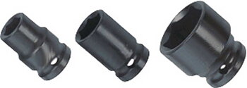 BATO Krafthylsa kort 1 tum x 28mm. 6kt.