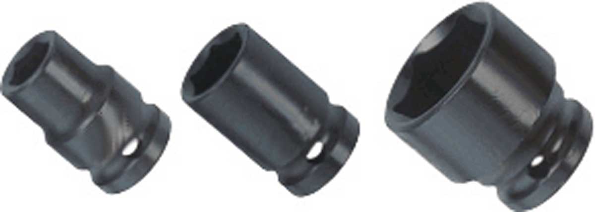 BATO Krafthylsa kort 1 tum x 29mm. 6kt.