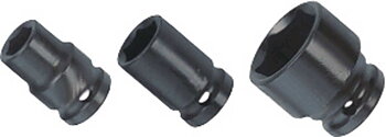 BATO Krafthylsa kort 1 tum x 29mm. 6kt.