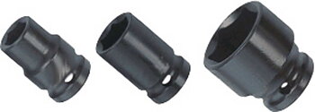 BATO Krafthylsa kort 1 tum x 30mm. 6kt.