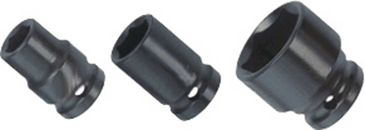 BATO Krafthylsa kort 1 tum x 32mm. 6kt.