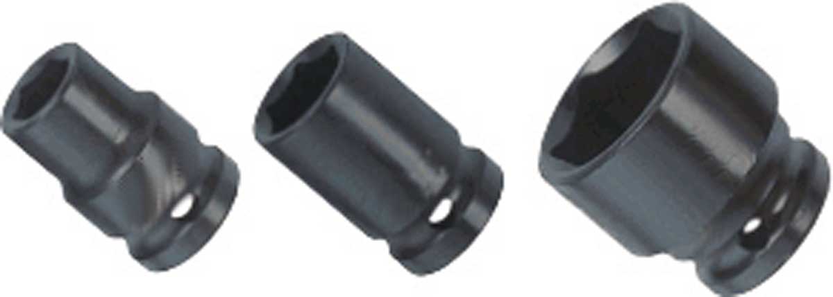 BATO Krafthylsa kort 1 tum x 46mm. 6kt.