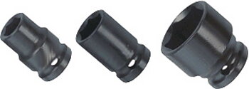 BATO Krafthylsa kort 1 tum x 55mm. 6kt.