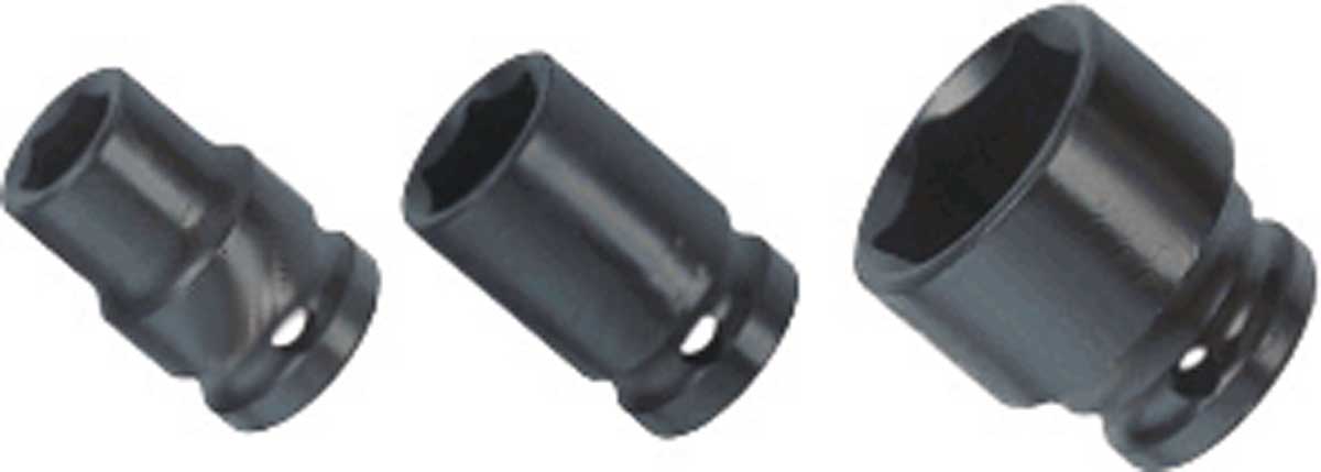 BATO Krafthylsa kort 1 tum x 56mm. 6kt.