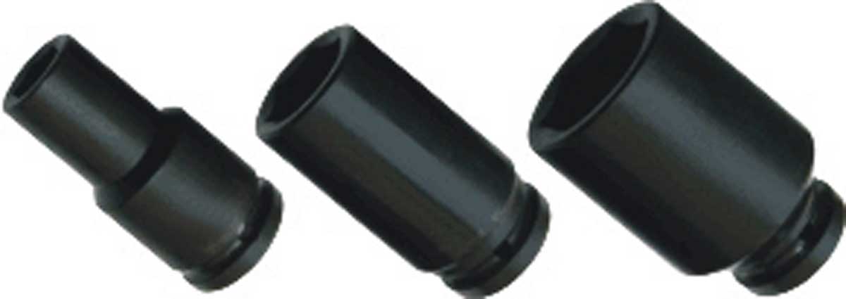 BATO Krafthylsa lång 1 tum x 43mm. 6kt.