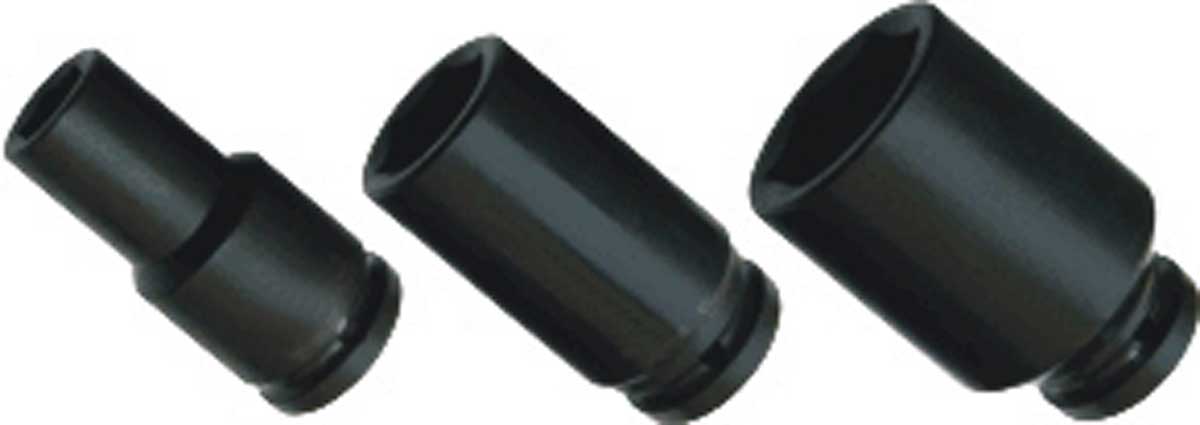 BATO Krafthylsa lång 1 tum x 46mm. 6kt.