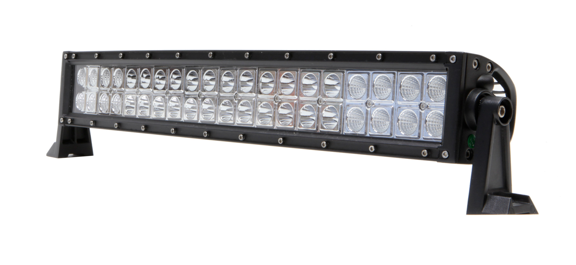 LED ljusramp Kurvad / Böjd 120W - THOOR WAVE 57cm 22 tum - 6