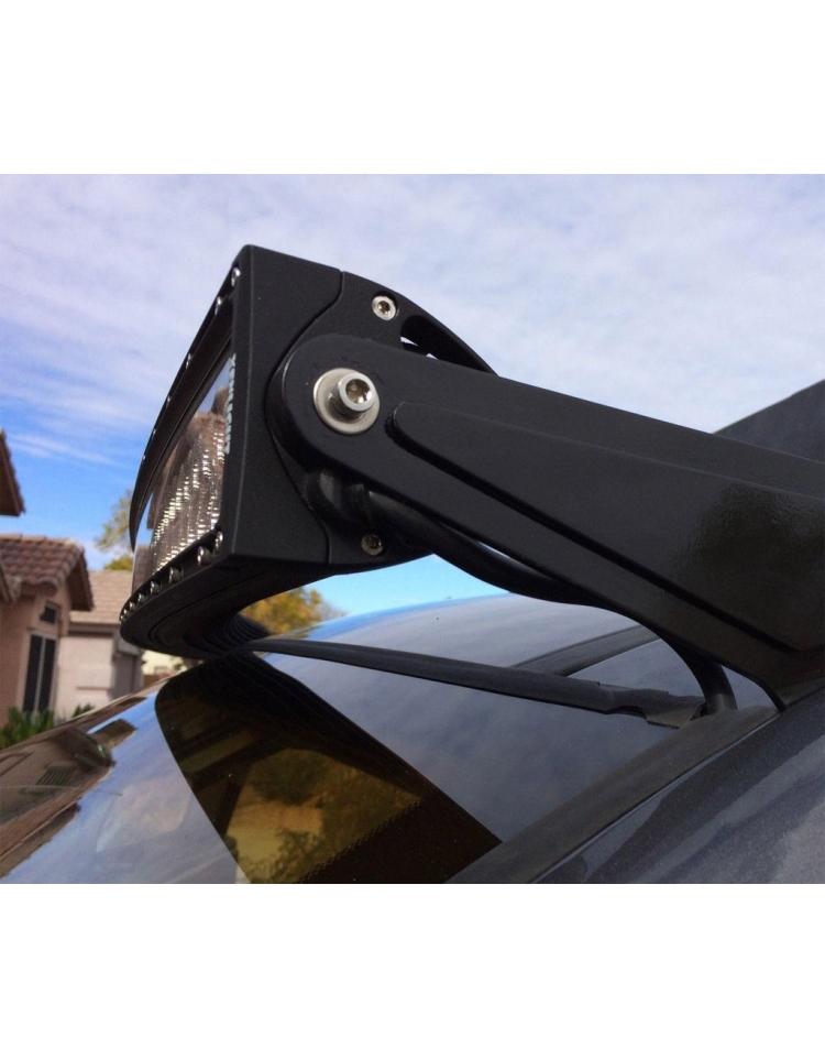 LED ljusramp Böjd 180W - WAVE - Kurvad Extraljusramp - 6