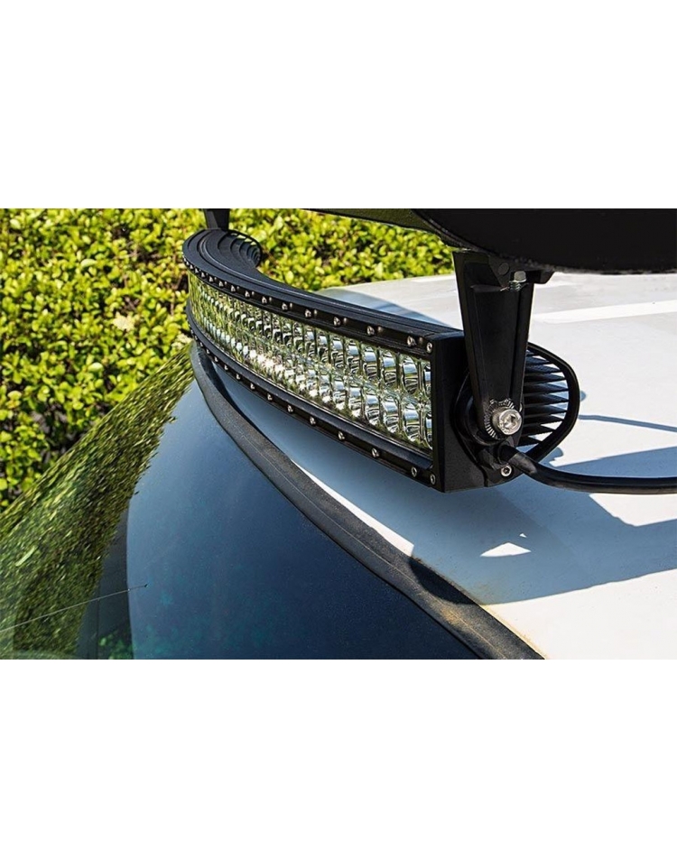 LED ljusramp Böjd 180W - WAVE - Kurvad Extraljusramp - Maskinhandel.com