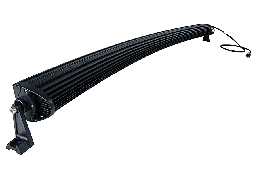 LED ljusramp Böjd 240W - WAVE - Kurvad Extraljusramp för bl.a bil, husbil, tranporter, pickup, van - 2