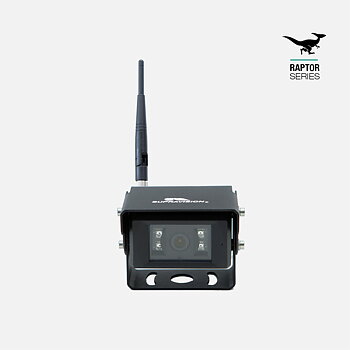 RAPTOR 671 - Trådlös backkamera i HD för industriellt bruk | Valbar Vidvinkel (50/70/130/150 grader) | Mörkersyn, Inbyggd värmare, Stöttålig till 15G | Supravision