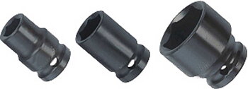 BATO Krafthylsa kort 1/2 tum x 11mm. 6kt.