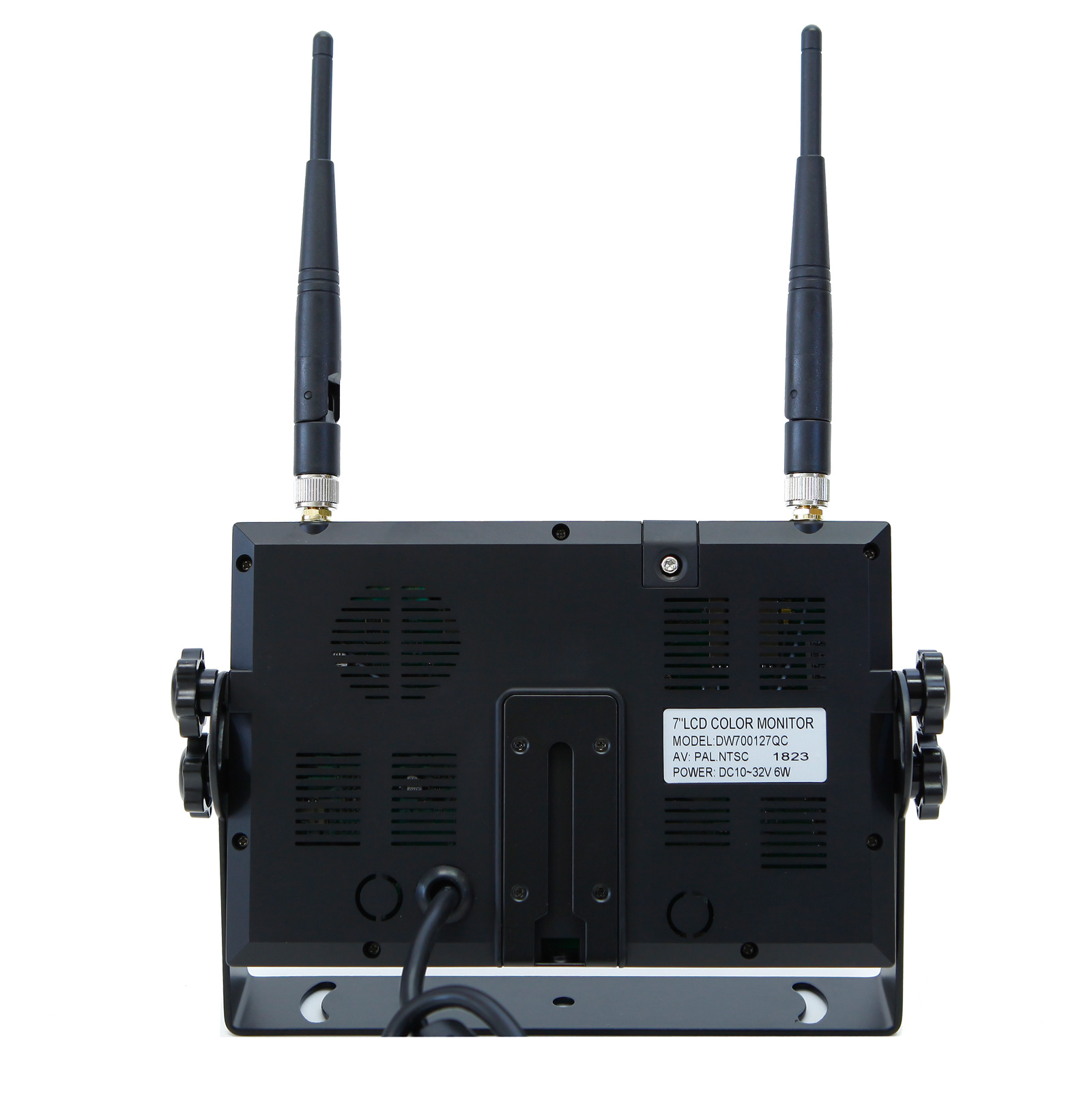 Supravision Trådlös Backkamera Paket 7 tum - X72DS - Dubbel Visning - Med Värme Ljud Mörkersyn Digital Antenn med 7 tums LCD monitor - 4