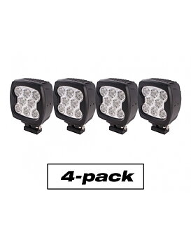 80W LED Arbetsbelysning - Thoor 80X / 12-24V (4-pack)