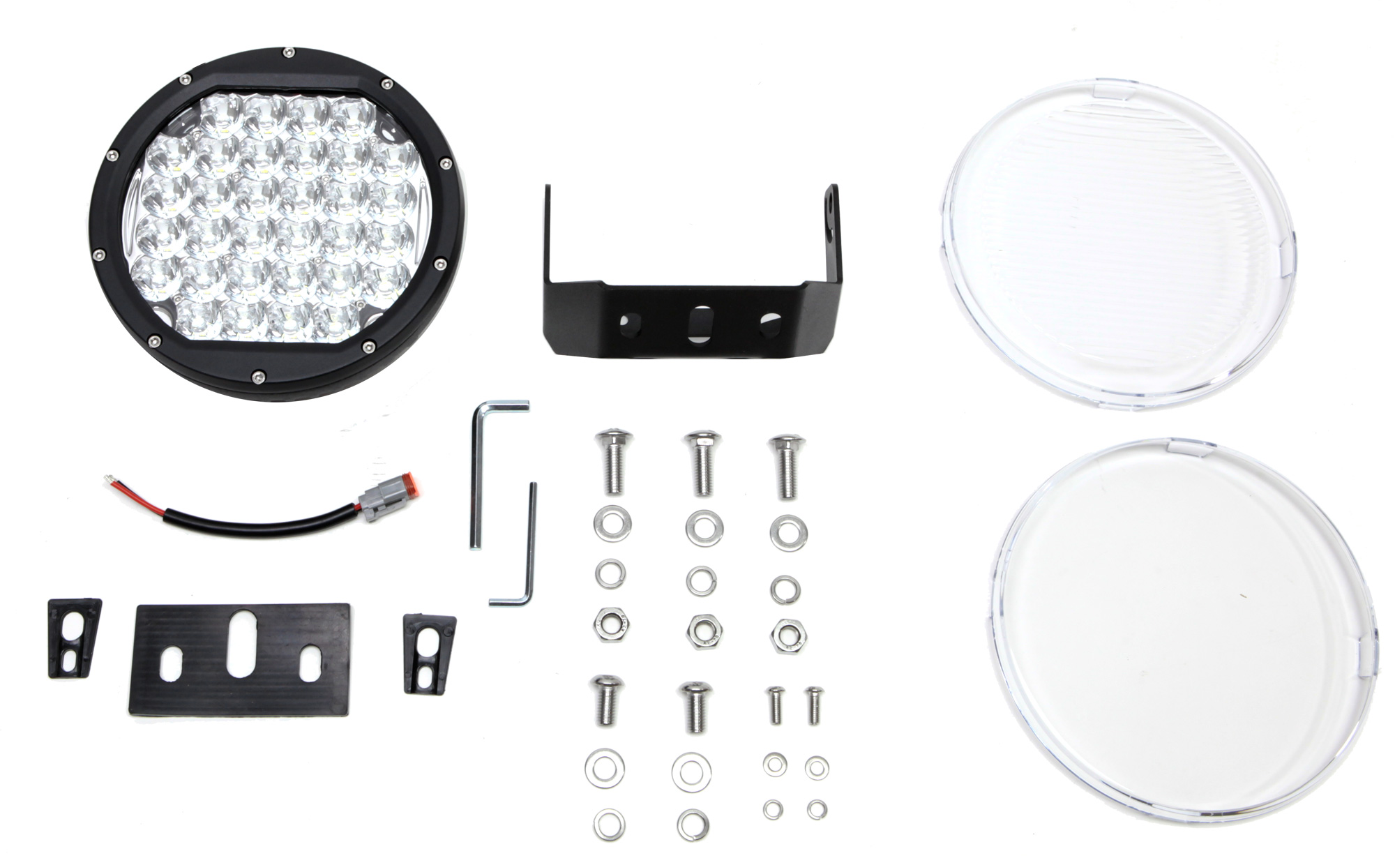 160W LED Extraljus - THOOR Firestorm, 8 tum,  - 2