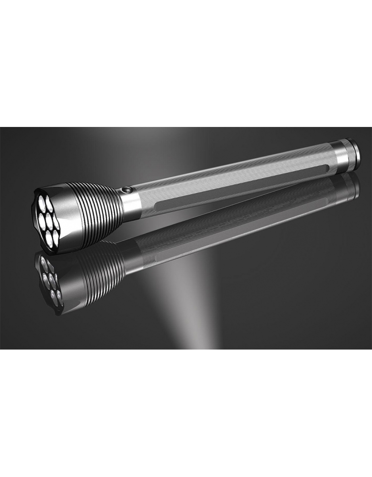 1600 Lumen LED Sökar ficklampa - Eftersökslampa - LIGHT RE3 - LED Ficklampa Laddningsbar med hög ljusstyrka - 2