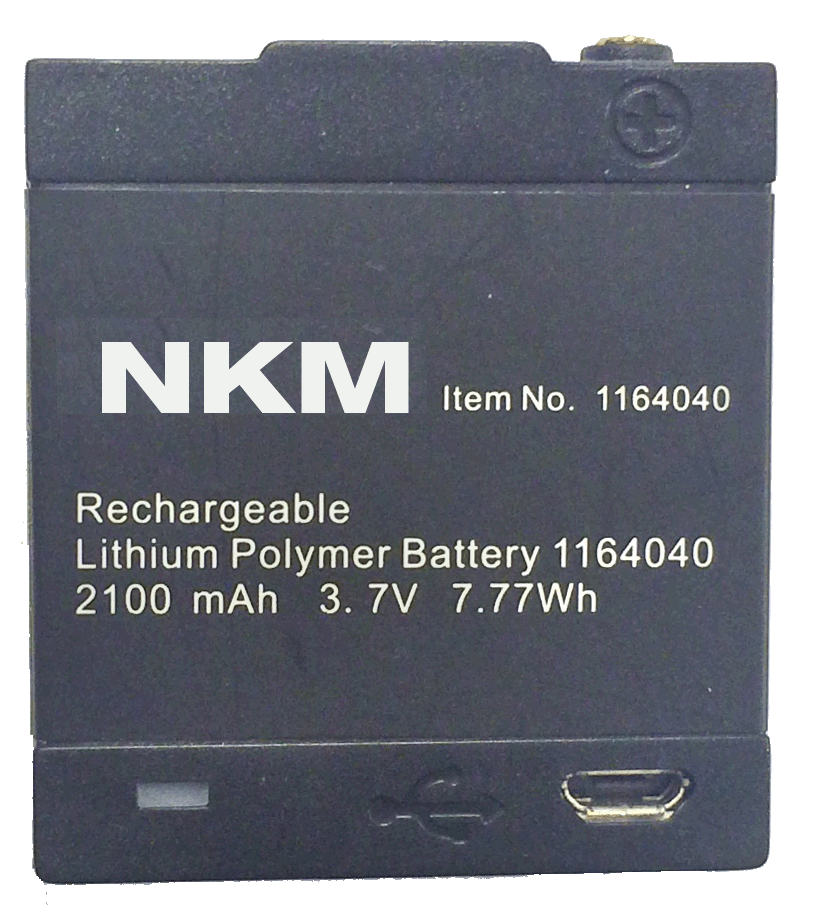 Extra batteri till LIGHT RH3 - 2100mAh, 3,7V