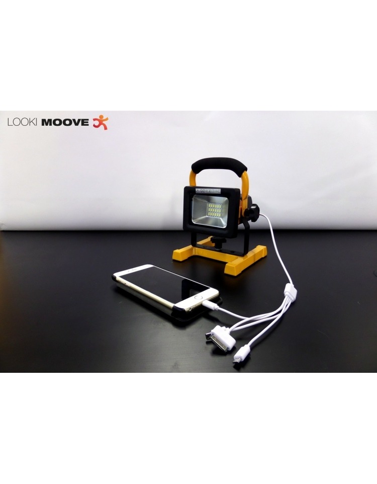 LOOKI MOOVE 20W - Batteridriven arbetsstrålkastare med LED - 6