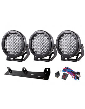 185W LED Extraljus - Avalanche - (3-pack)
