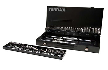 TERRAX - Gängsats M3-M20, 54 delar