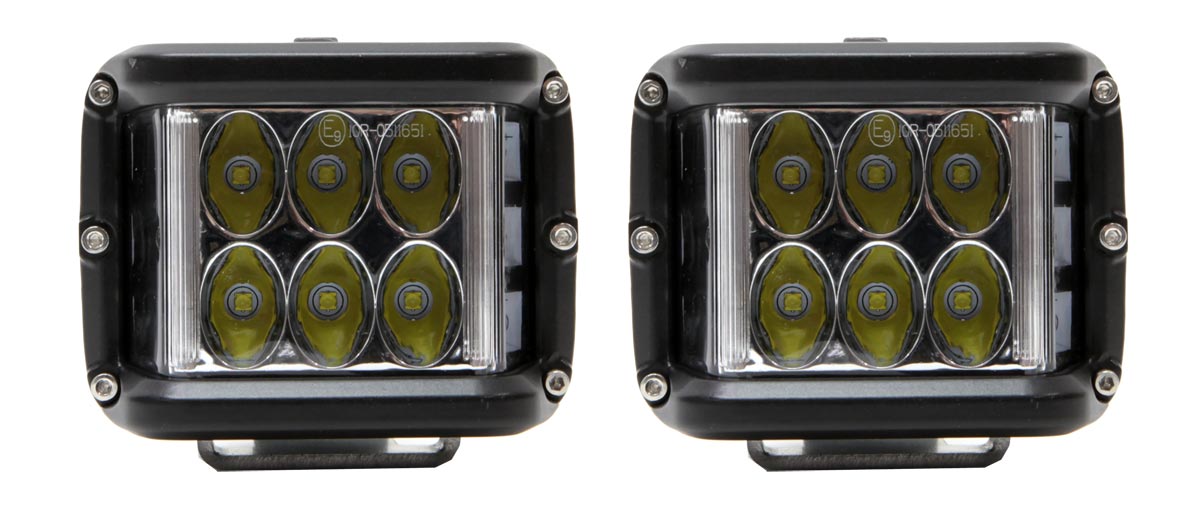 LED Arbetsljus Ombyggnadssats Volvo L60-L120 E & F - 2