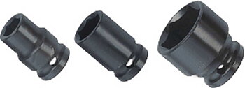 BATO Krafthylsa kort 1/2 tum x 41mm. 6kt.
