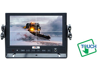 Supravision Monitor M742 - 7 Tum  4 CH med Touch-funktion och MultiView
