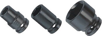BATO Krafthylsa kort 3/4 tum x 18mm. 6kt.