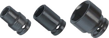 BATO Krafthylsa kort 3/4 tum x 20mm. 6kt.