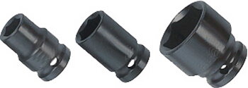 BATO Krafthylsa kort 3/4 tum x 33mm. 6kt.