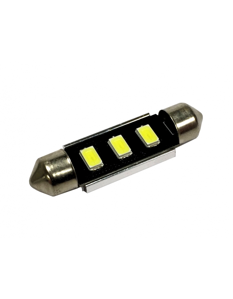 LED Spollampa Diodlampa 41mm - 90 Lumen - PRISMALED - För bil 12V