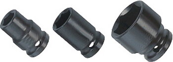 BATO Krafthylsa kort 3/4 tum x 45mm. 6kt.