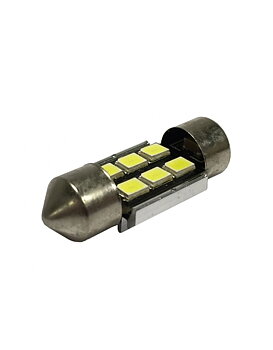 LED Spollampa Diodlampa C5W - 4,5W - 41mm - 270 Lumen - PRISMALED - För 12V 24V