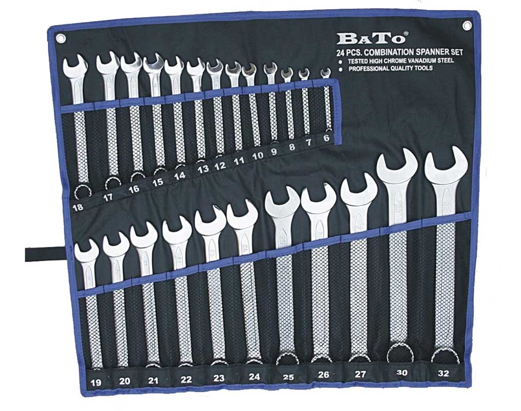BATO Blocknyckelsats 6-32mm dubbelbockad Sv. modell