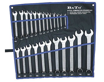 BATO Blocknyckelsats 6-32mm dubbelbockad Sv. modell