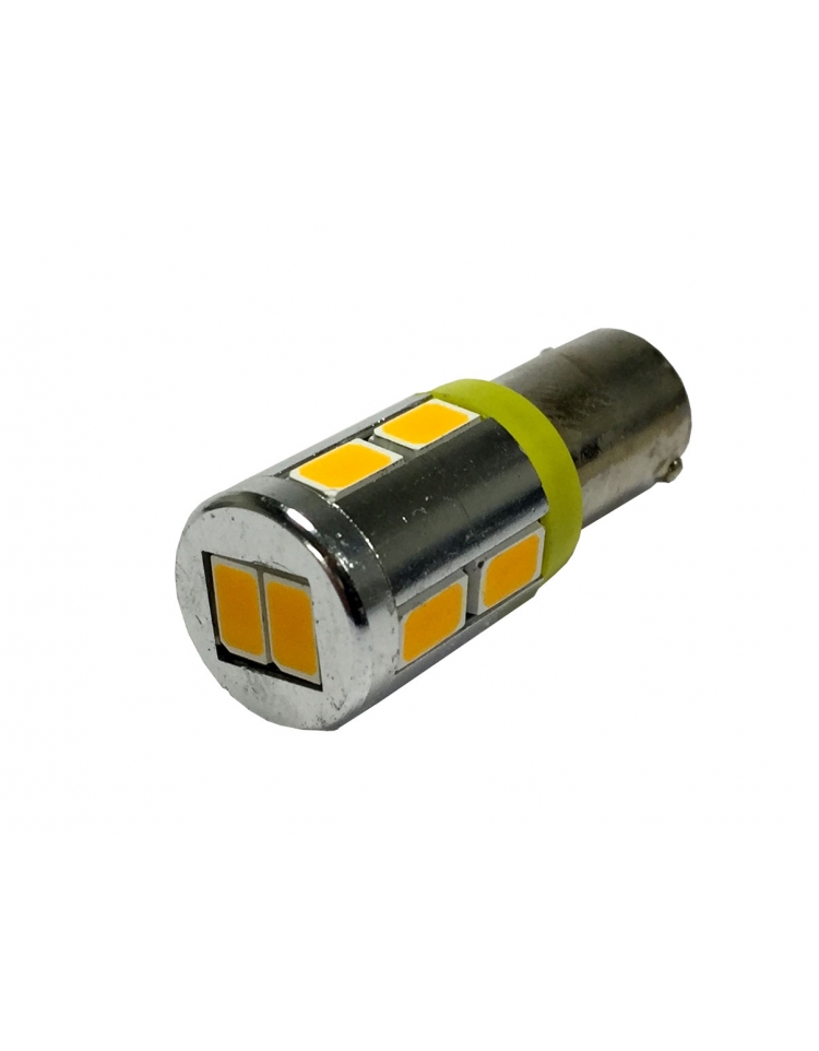 BA9S - 5W - GUL - 280 Lumen - Canbus 12-24V LED Ersättningslampa