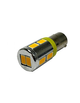 BA9S - 5W - GUL - 280 Lumen - Canbus 12-24V LED Ersättningslampa
