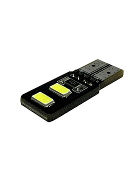 T10 - 2W - 120 Lumen - Dubbelsidig - Canbus 12-24V LED Ersättningslampa